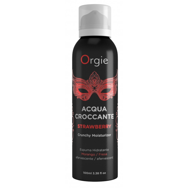 Orgie Mousse de massage Fraise Acqua Croccante150 mL